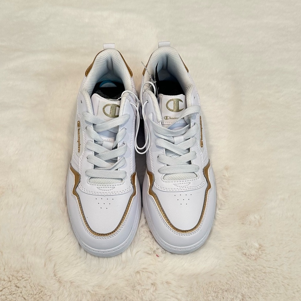 Champion Lore Kids Casual Sneakers White/Rose Gold Size 6 - Picture 9 of 10